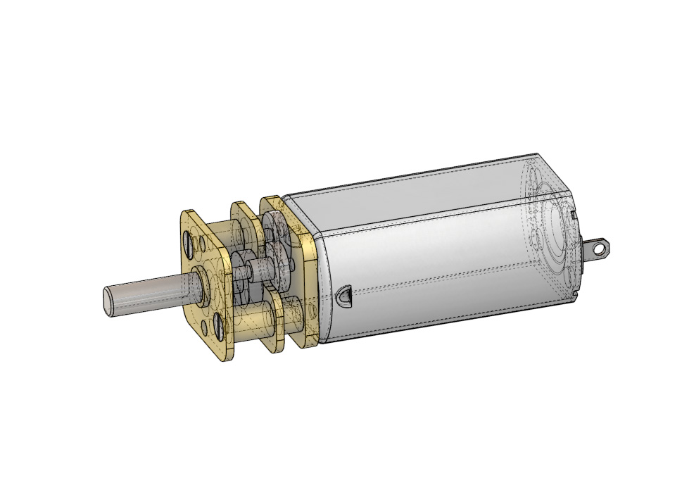 10RPM 6V 60mA 3mm轴迷你DC齿轮变速箱电机