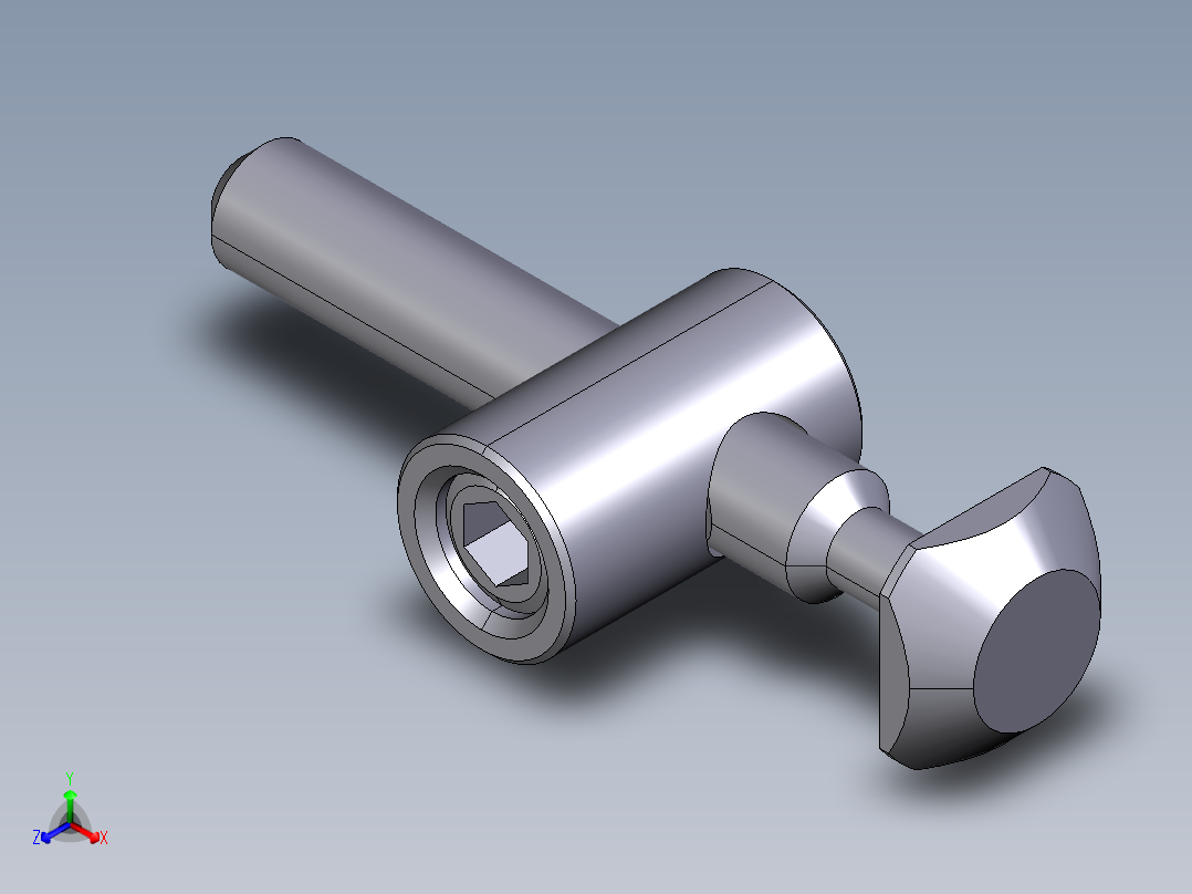 型材-BR 10-10 T BENDY QUICK CONNECTOR KJN535635正等轴测图