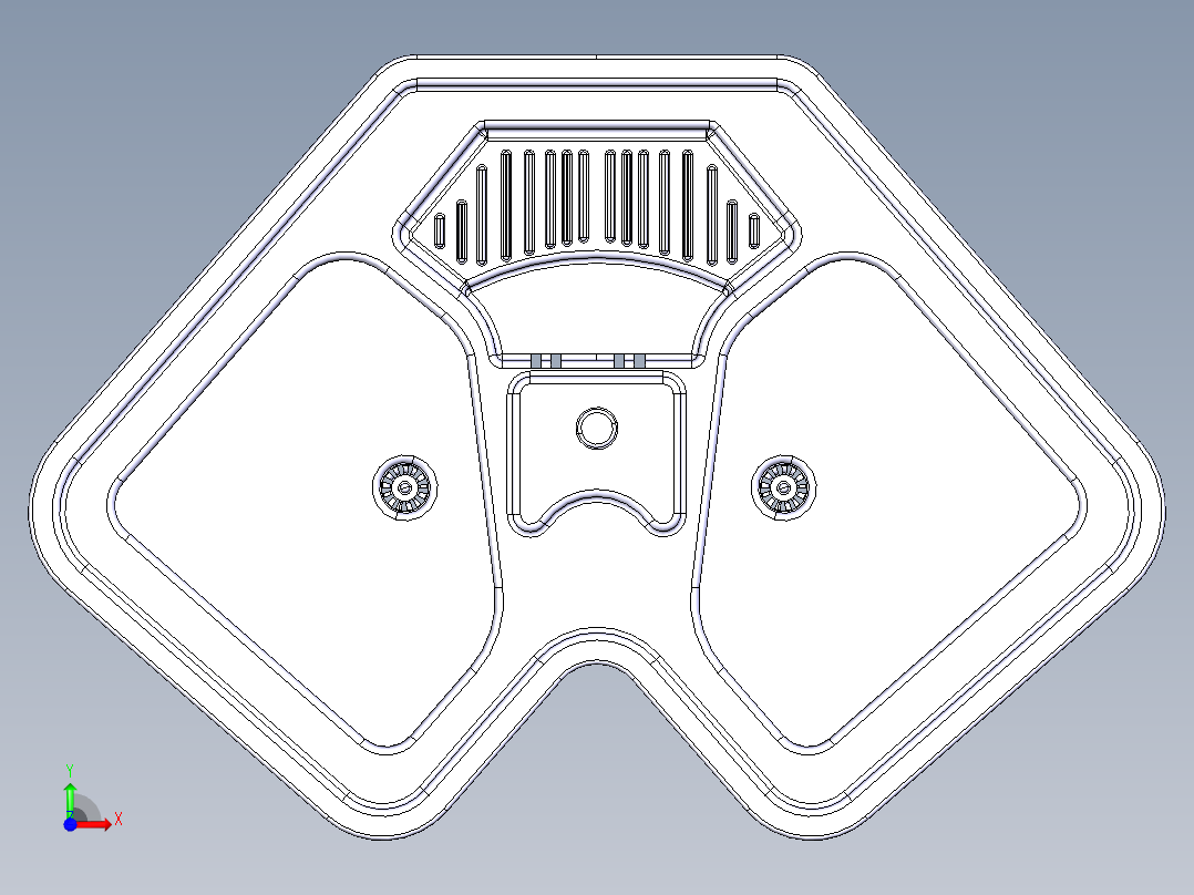 水槽、不锈钢水槽(136)前视图