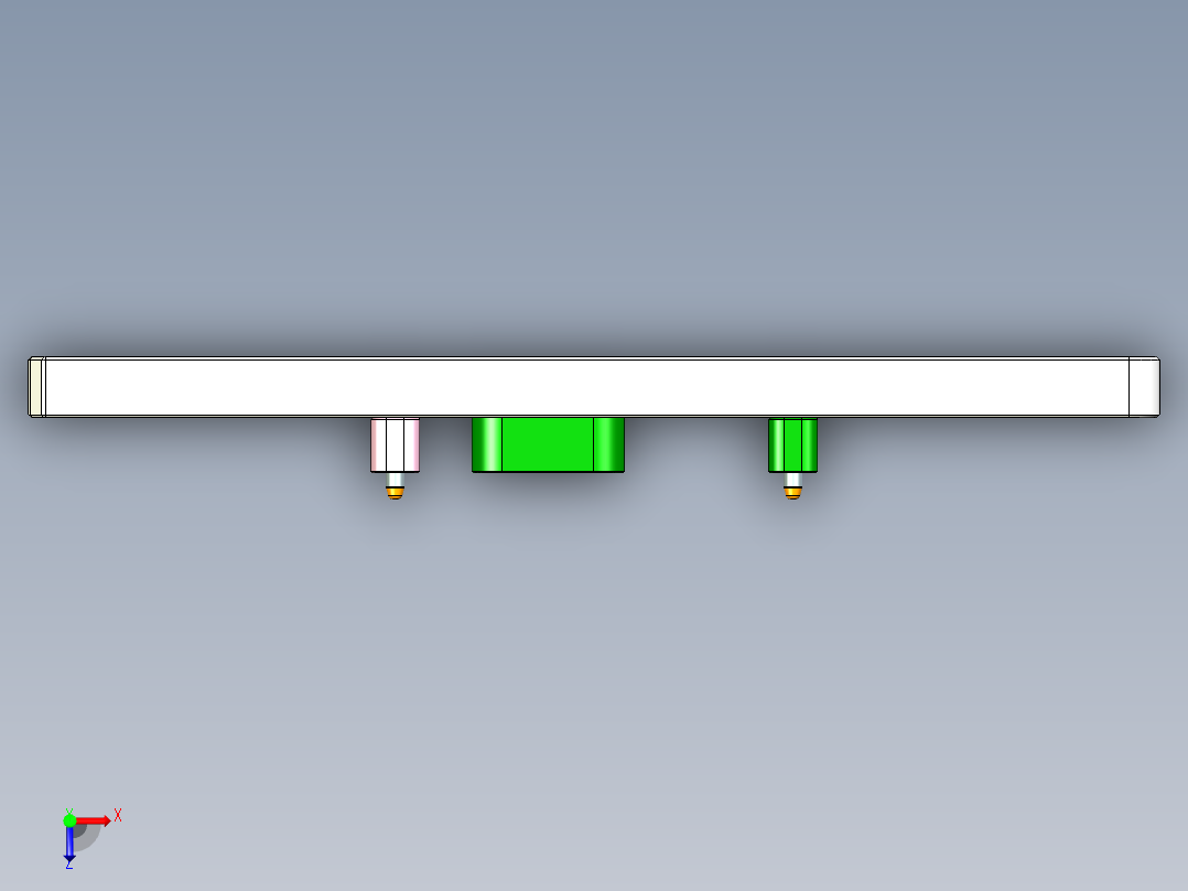 x1-b笔记本CNC工装夹具三维模型-damozhiju-dizuo-0701俯视图