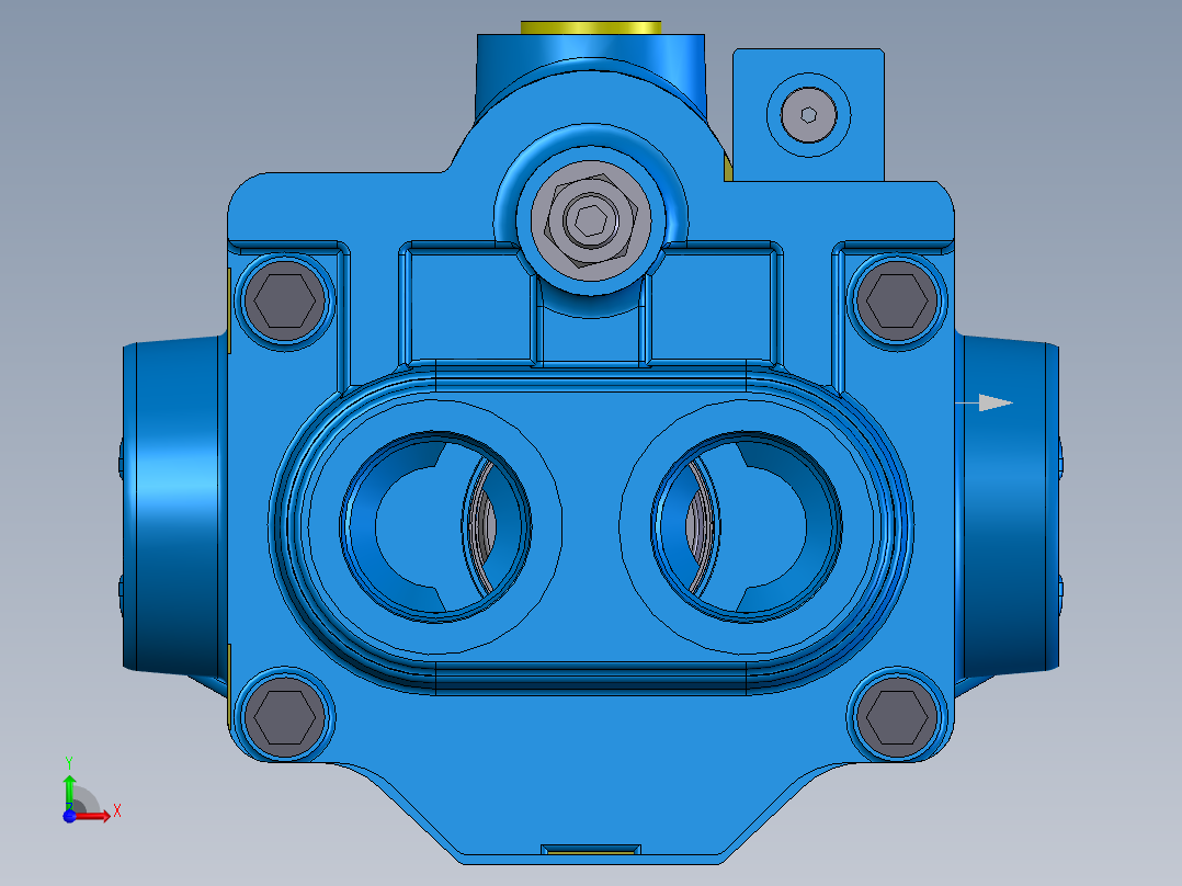 Continental Hydraulics-HPV-20B35-RF-O-1R液压元件前视图