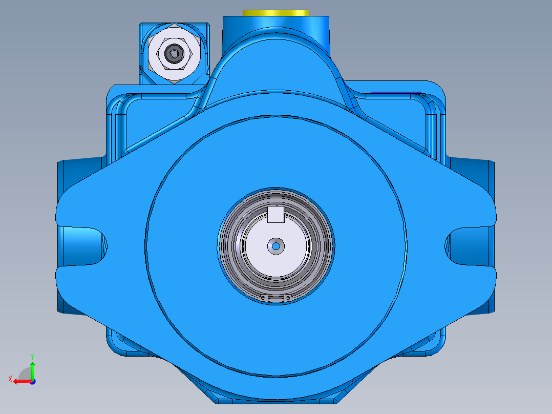 Continental Hydraulics-HPV-20B35-RF-O-1R液压元件后视图