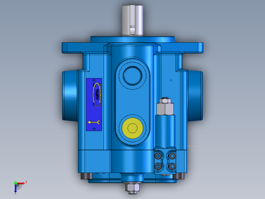 Continental Hydraulics-HPV-20B35-RF-O-1R液压元件俯视缩略图