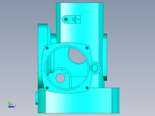 一种用于工业生产的传动零件左视缩略图