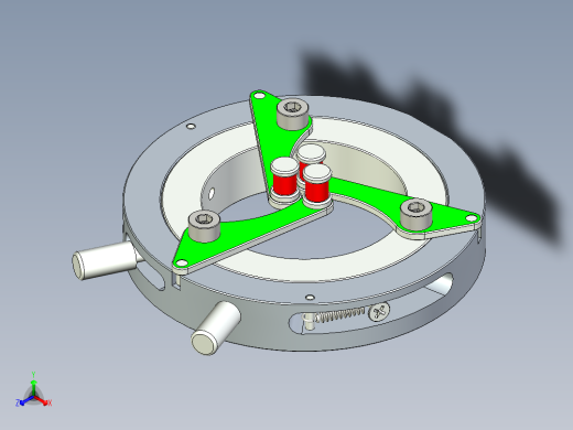 自动抱紧套环正等轴测缩略图