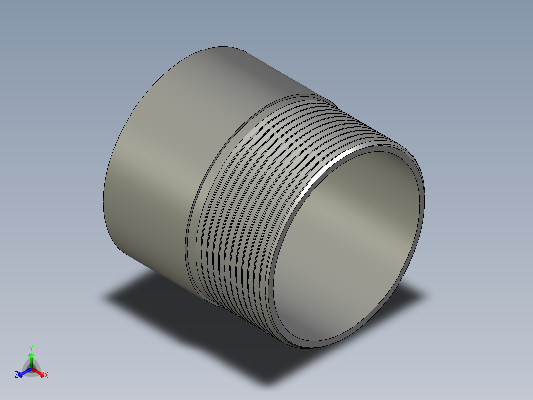 螺纹管丝头-单外丝 DN50