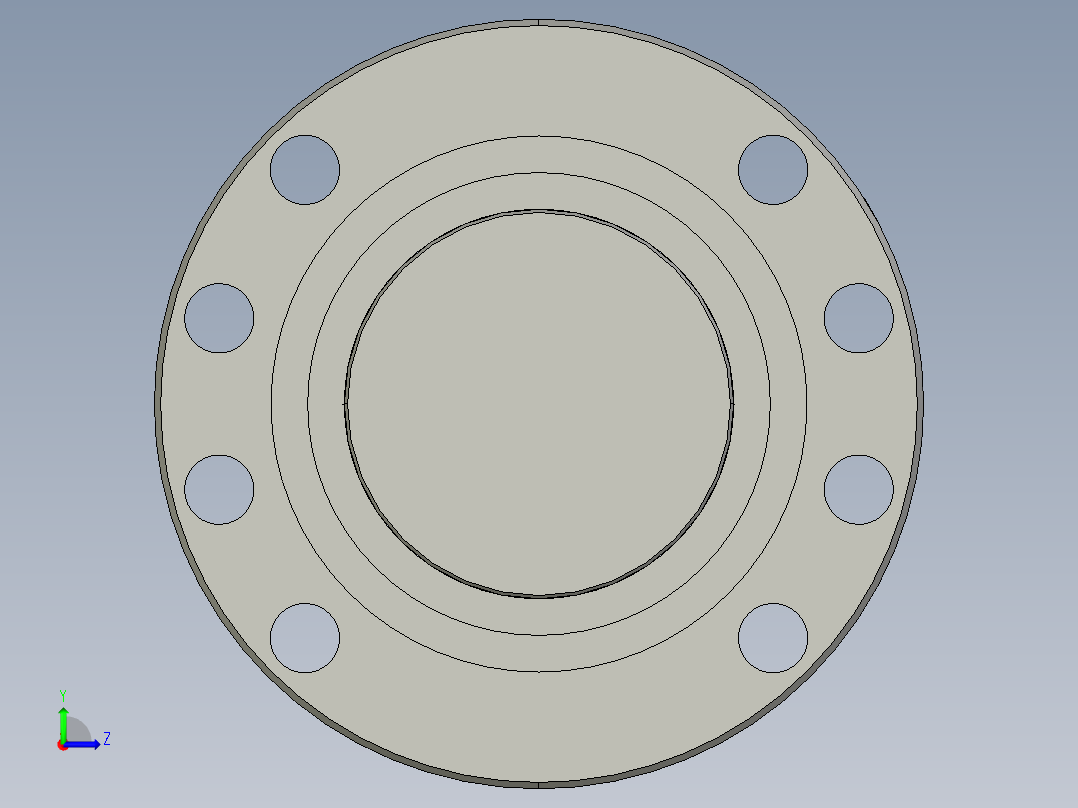 JF12520-8滚珠丝杆3D模型左视图
