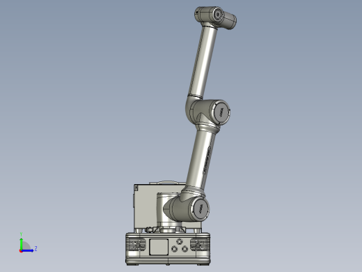 搭载机械手的四轮驱动AGV左视缩略图