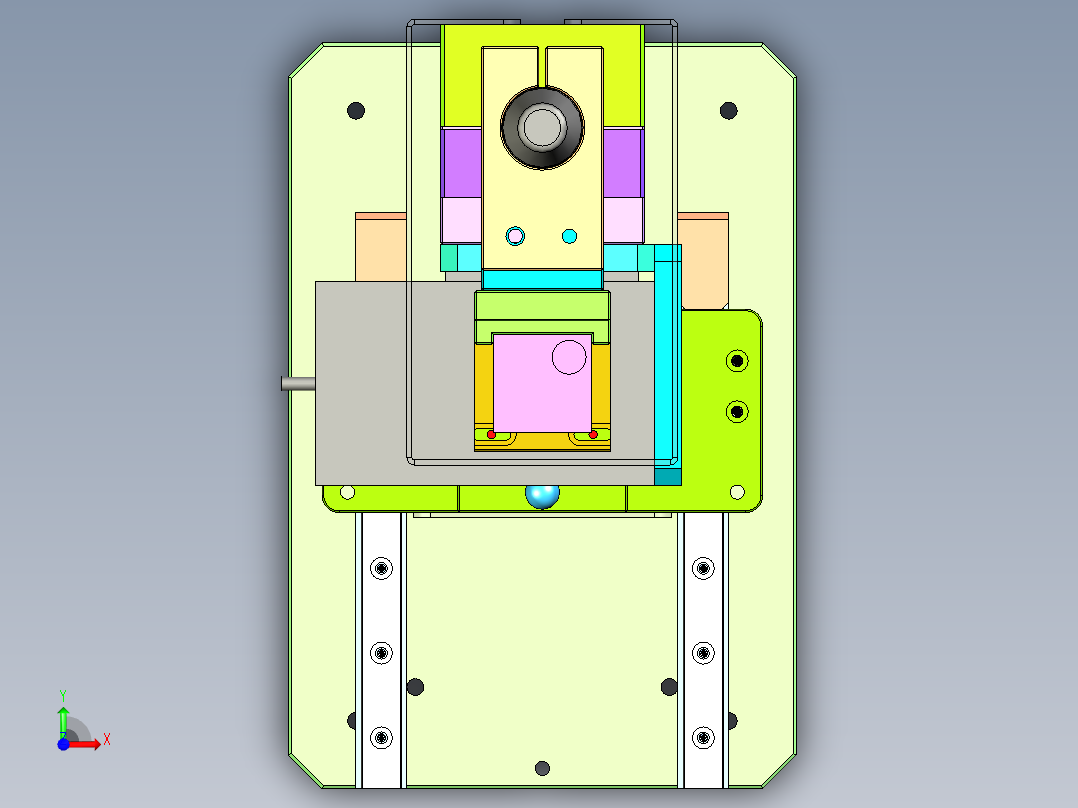 端面缺陷检测设备CCD检测机前视图
