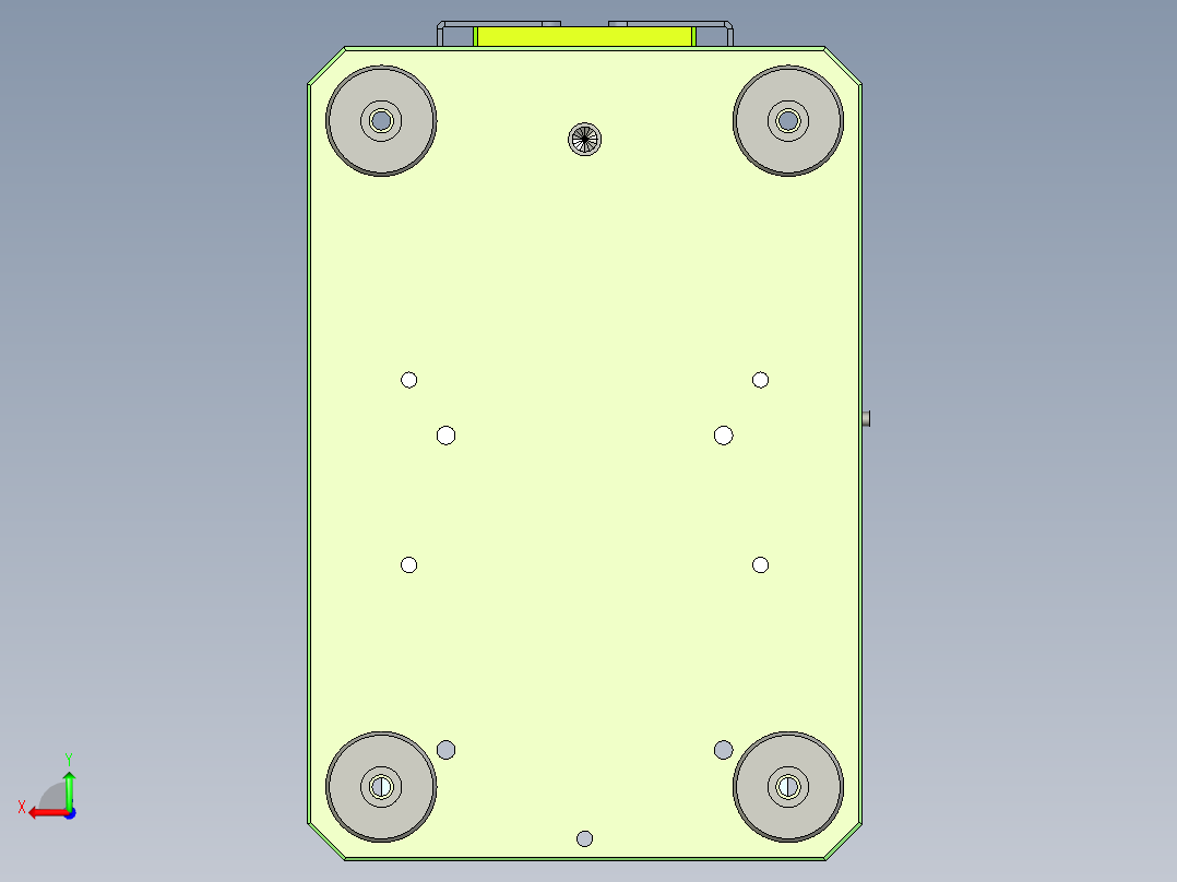 端面缺陷检测设备CCD检测机后视图