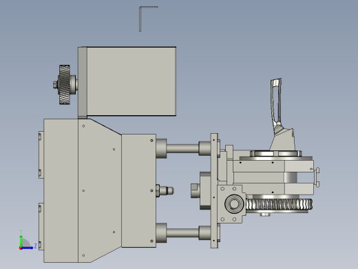 刀柄夹持组左视缩略图