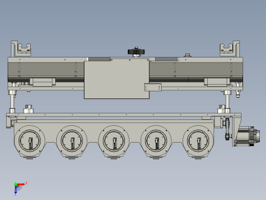 刀柄夹持组俯视缩略图