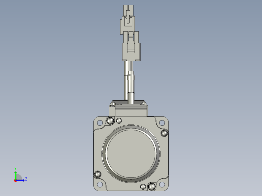 松下锁付400W-型号MHMF042L1U2M+MBDLN25SE左视缩略图