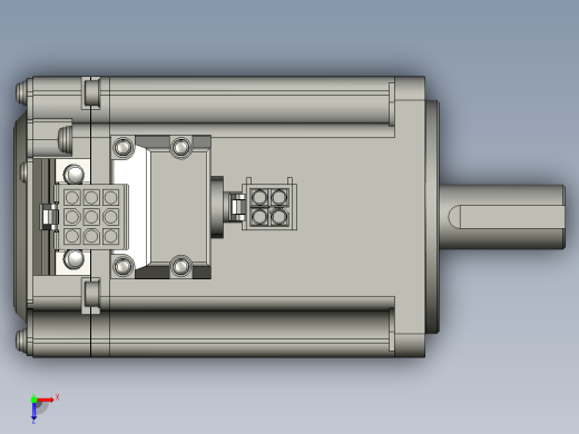 松下锁付400W-型号MHMF042L1U2M+MBDLN25SE俯视缩略图