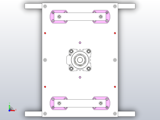 料盘顶升工装前视缩略图