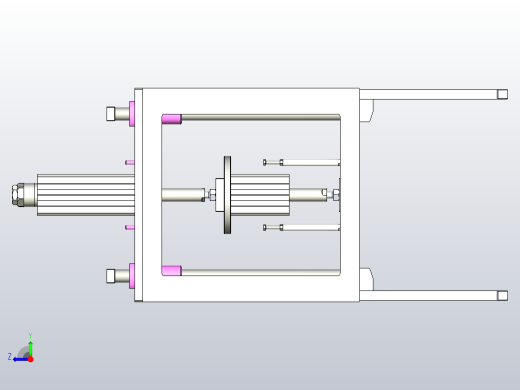 料盘顶升工装右视缩略图