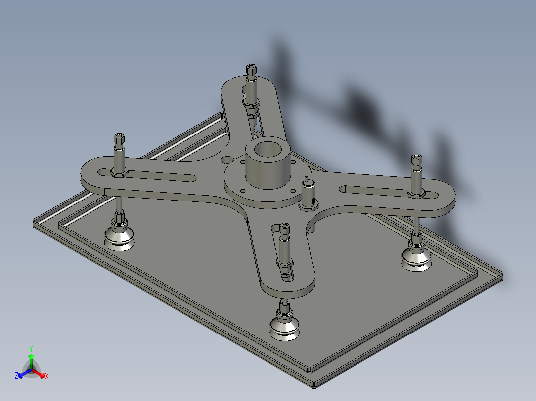 吸盘装配主视图