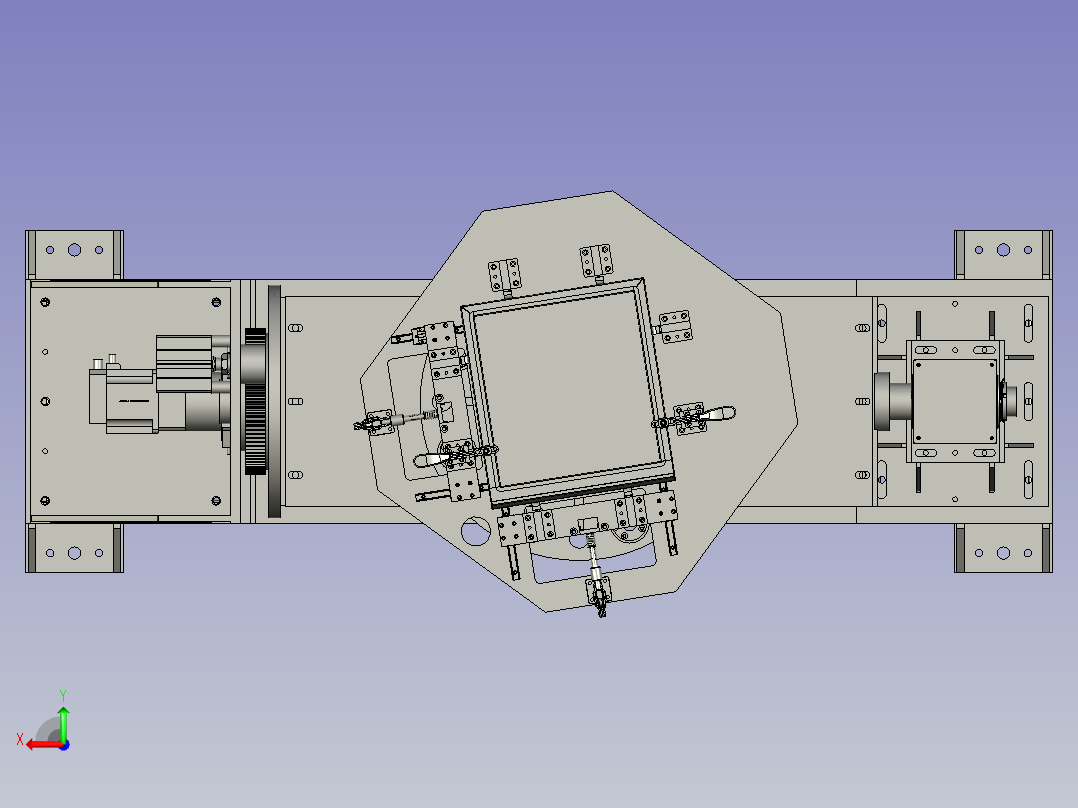 箱体-变位机后视图