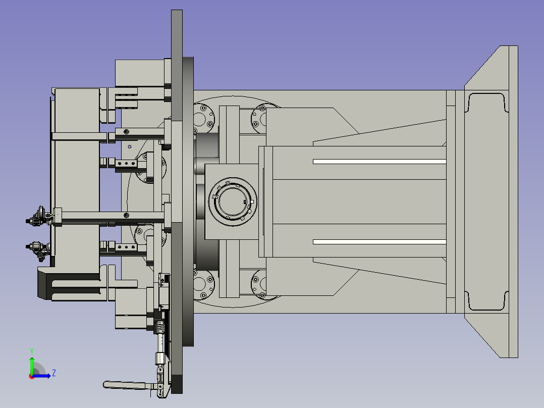 箱体-变位机左视图