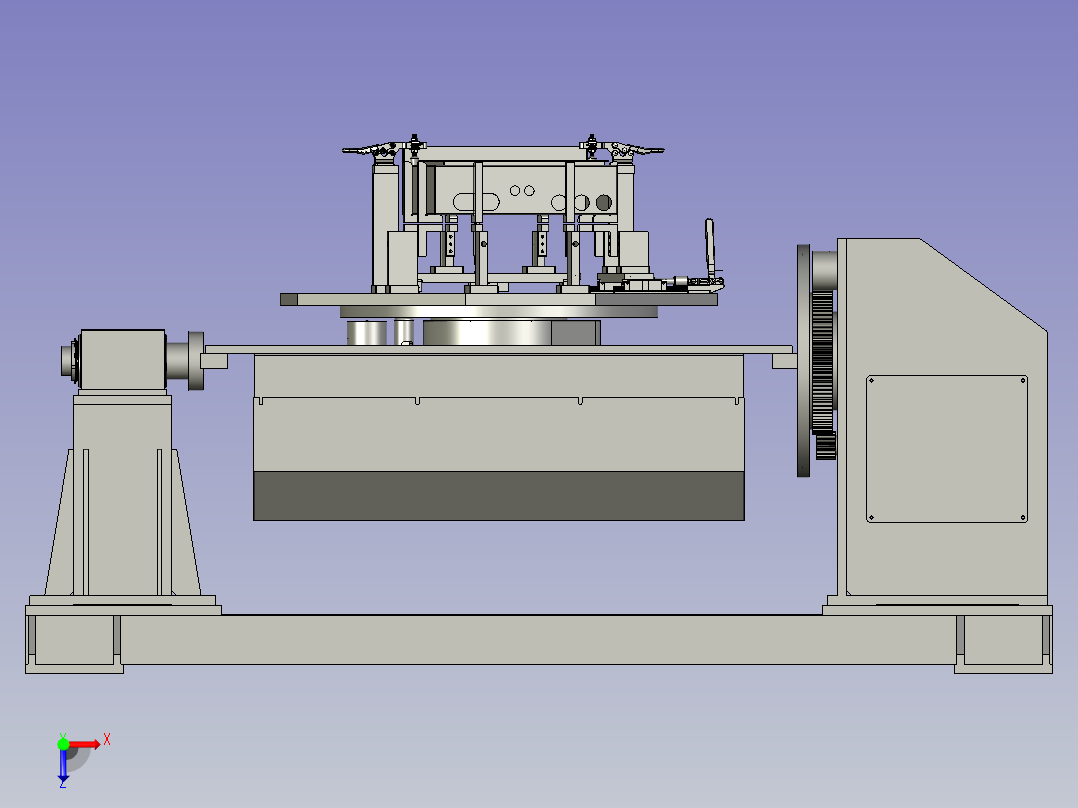 箱体-变位机俯视图
