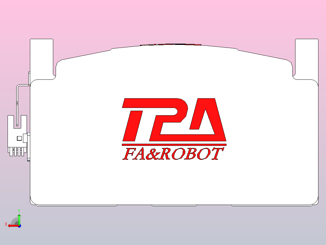 日规模组半封闭丝杆TPA-HNR-202D-2510C-L250-M-Y-P75-N3后视图