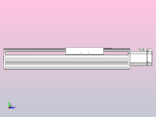 日规模组半封闭丝杆TPA-HNR-202D-2510C-L250-M-Y-P75-N3左视缩略图