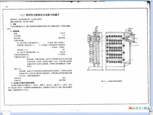 机械手-数控卧式镗铣床换刀机械手（链式刀库）4月27缩略图