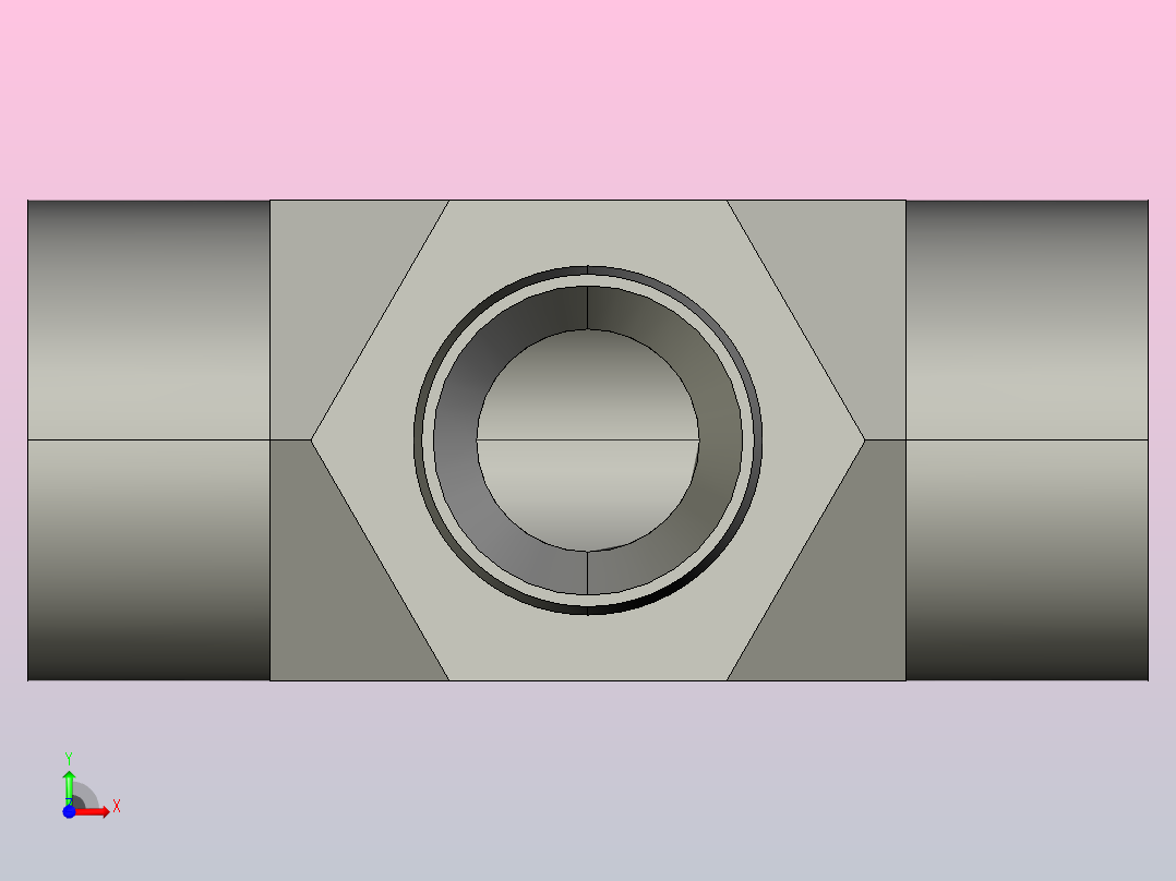 管螺纹接头3-8_mms-s前视图