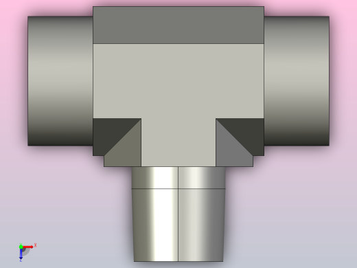 管螺纹接头3-8_mms-s俯视缩略图
