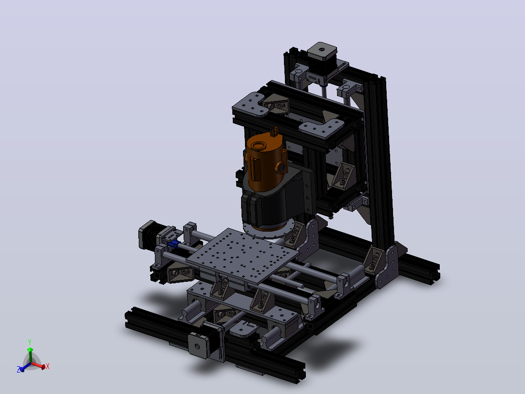 133-mini-cnc-雕刻机主视图