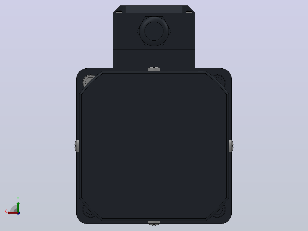 100AC(140W、160W、180W、200W、250W)微型交流（齿轴）组合型电机[100YS160WGV22HFF-100GF7.5HK]后视图