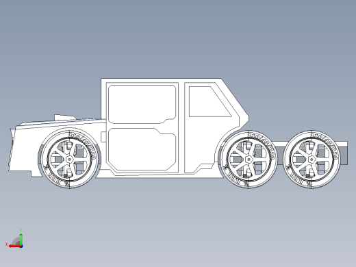 6x6悍马比例模型后视缩略图