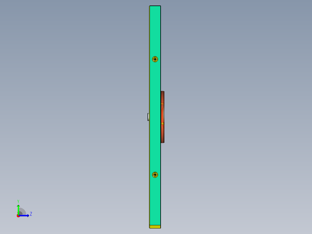 M140036-手套箱内斗模具-前后模顶出结构左视图