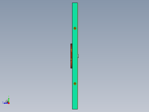 M140036-手套箱内斗模具-前后模顶出结构右视缩略图