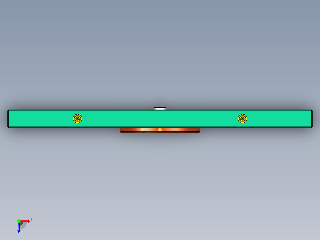 M140036-手套箱内斗模具-前后模顶出结构俯视图