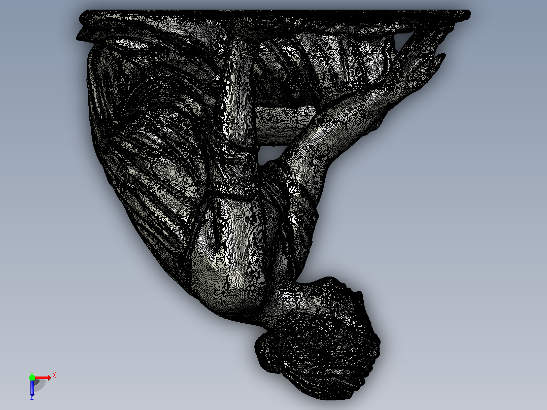 性感的女人俯视图