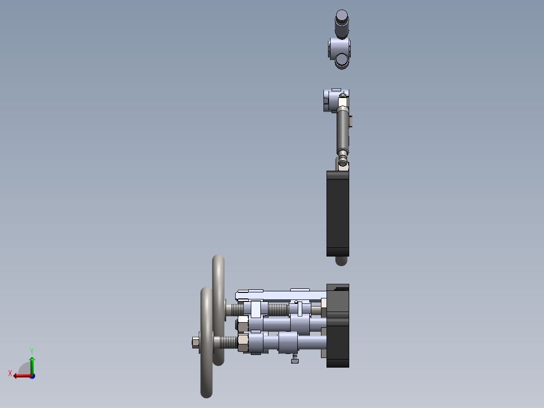 手动冲压机2015后视图