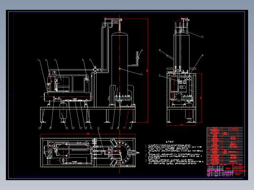 制冷系统综合试验台设计（量换热器及总体设计）