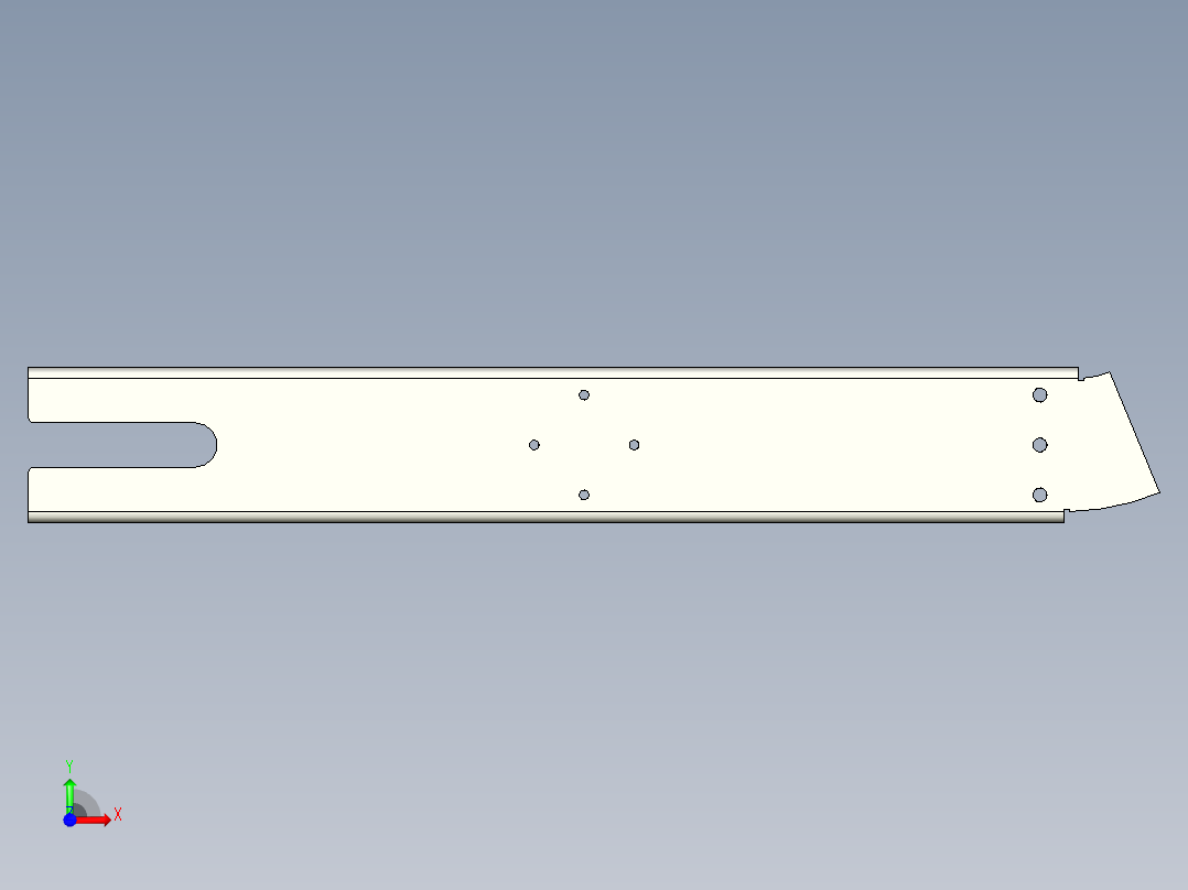 Z型输送带前视图