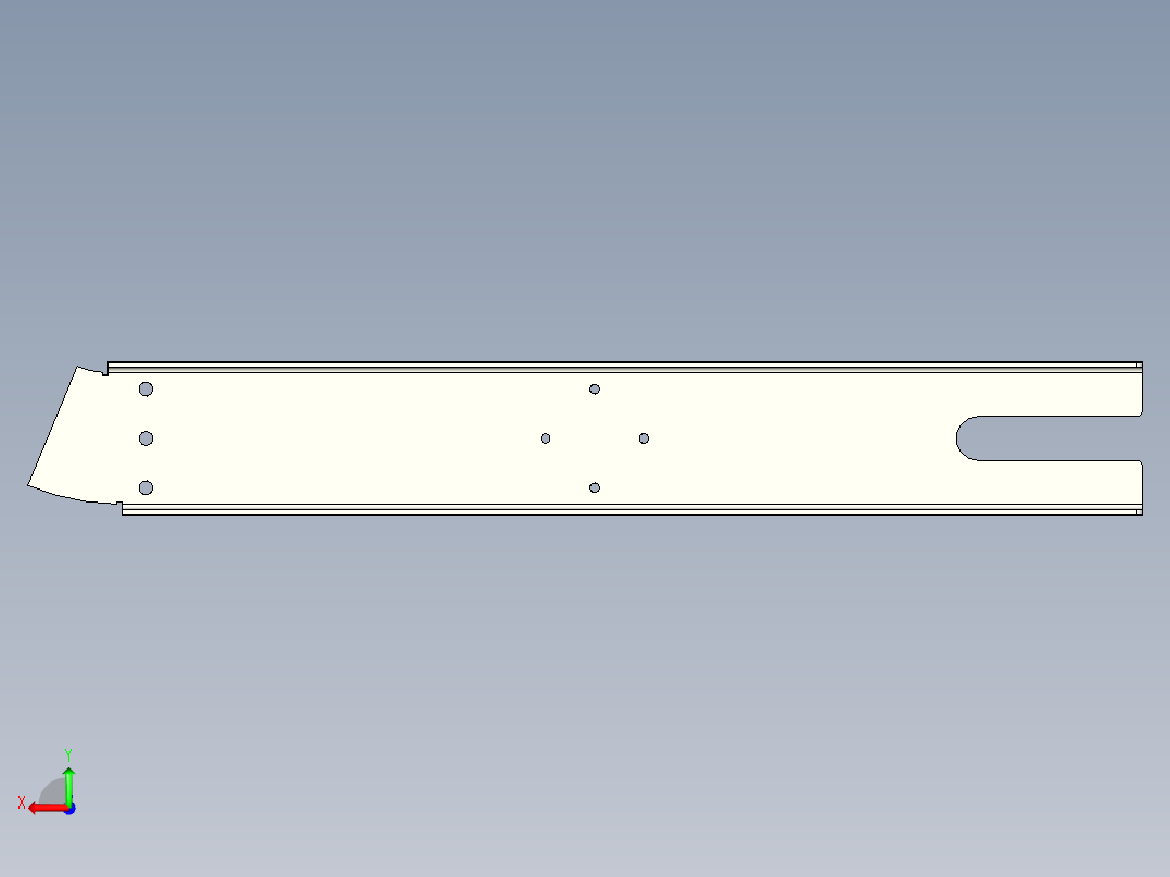 Z型输送带后视图