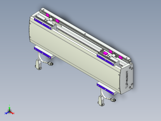 威洛博VL系列3d模型模组2VL14S1Y-S250