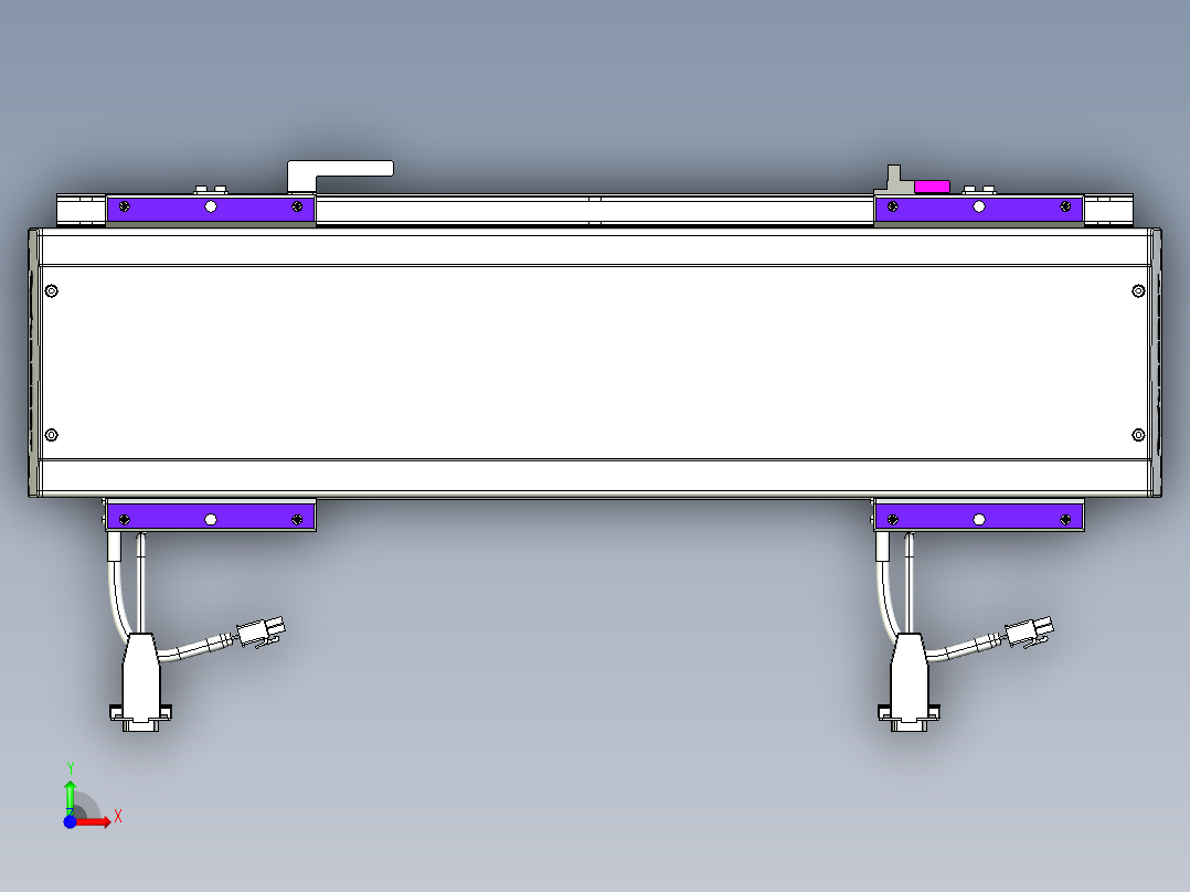 威洛博VL系列3d模型模组2VL14S1Y-S250前视图