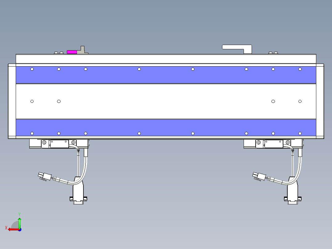 威洛博VL系列3d模型模组2VL14S1Y-S250后视图