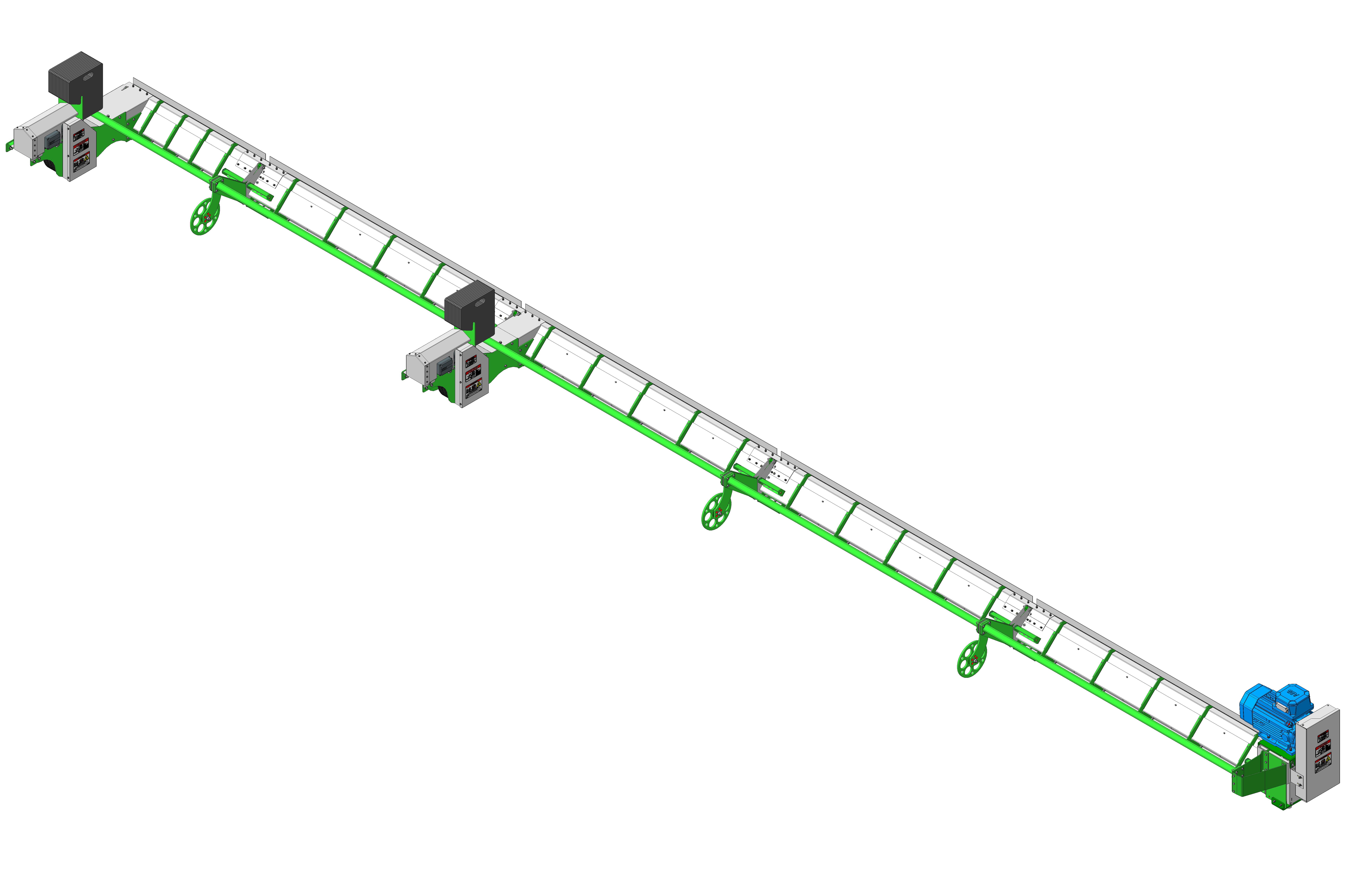 筒仓清扫螺旋钻