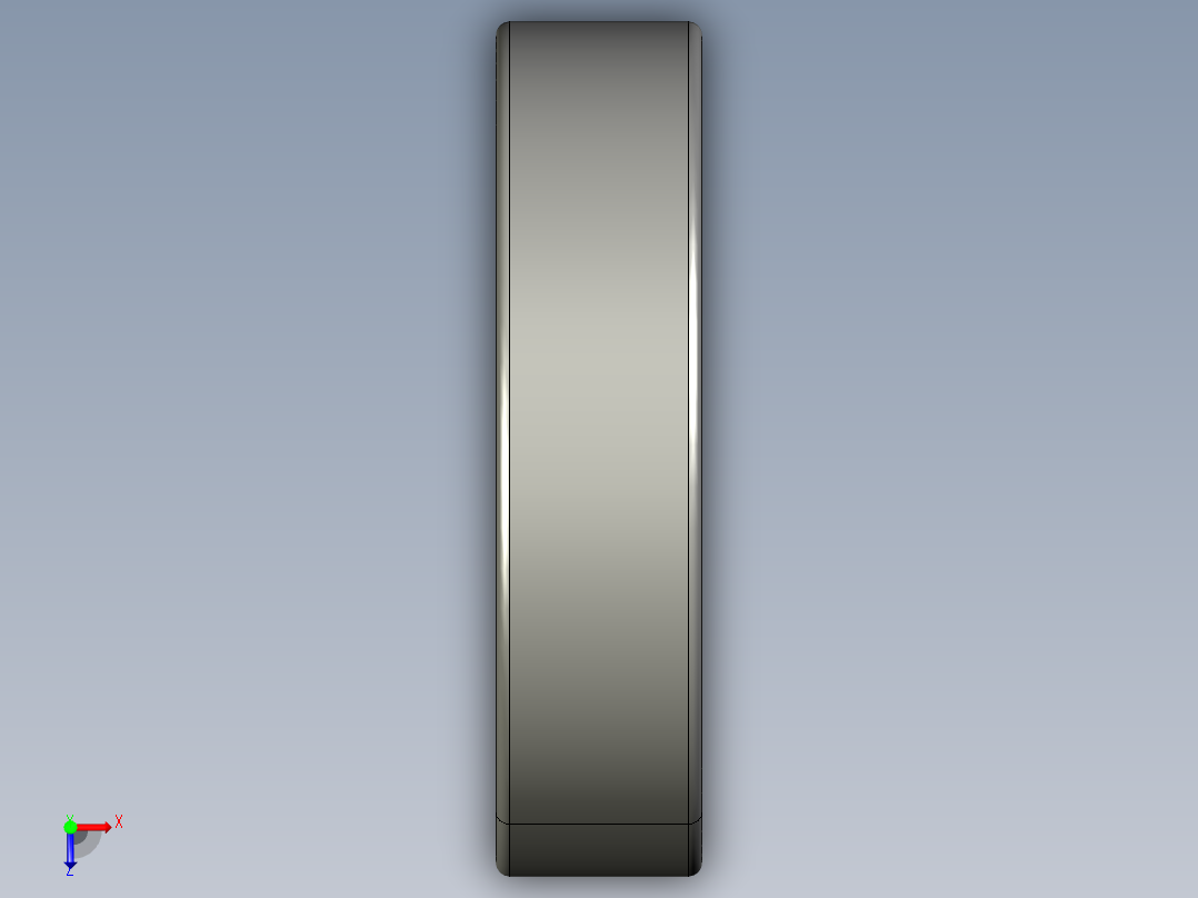 深沟球轴承6311俯视图