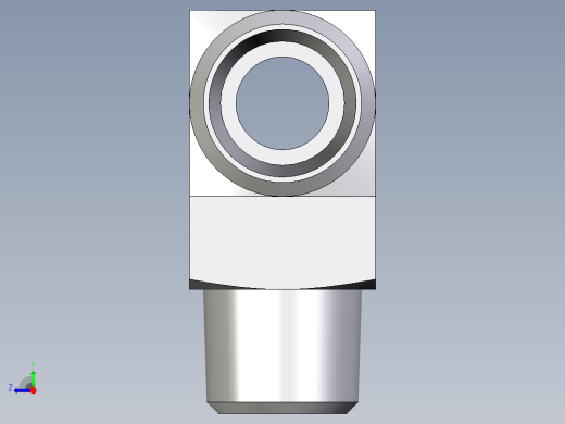 卡套式工业通用硬管接头EO_Male_stud_run_tee_TE08LLRCFX右视缩略图