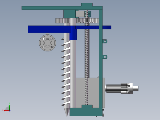 土豆山药挖掘收获机的设计【含三维SolidWorks+CAD图+文档】后视缩略图