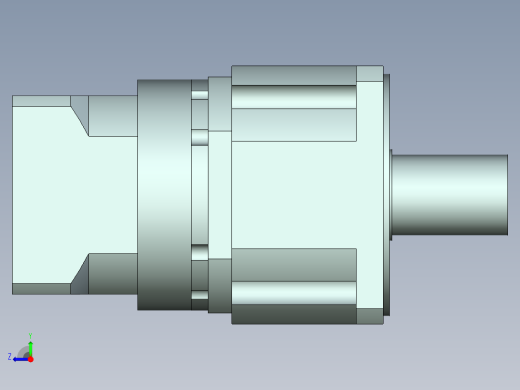 直齿PLX240-L2 35-114.3-200-M12.stp右视缩略图