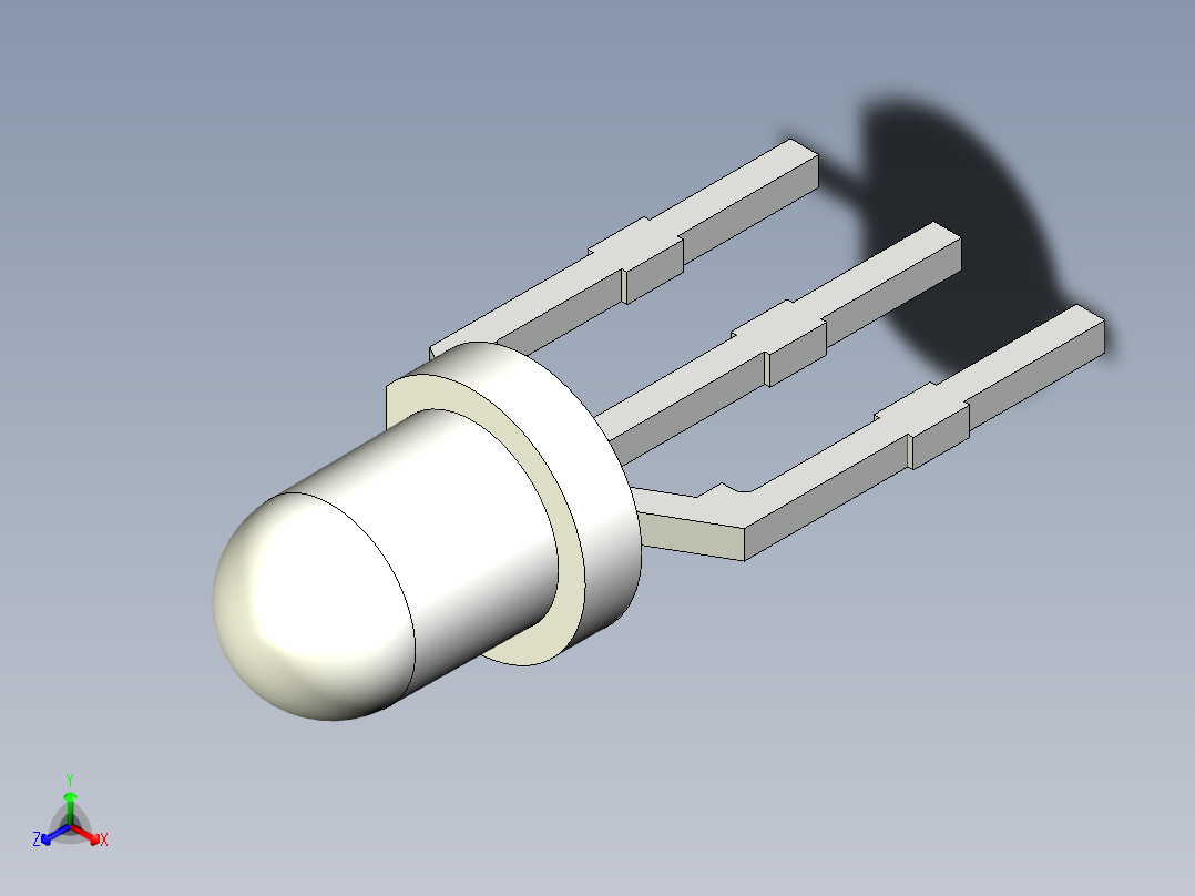 光电元件封装-KING_L-3W主视图