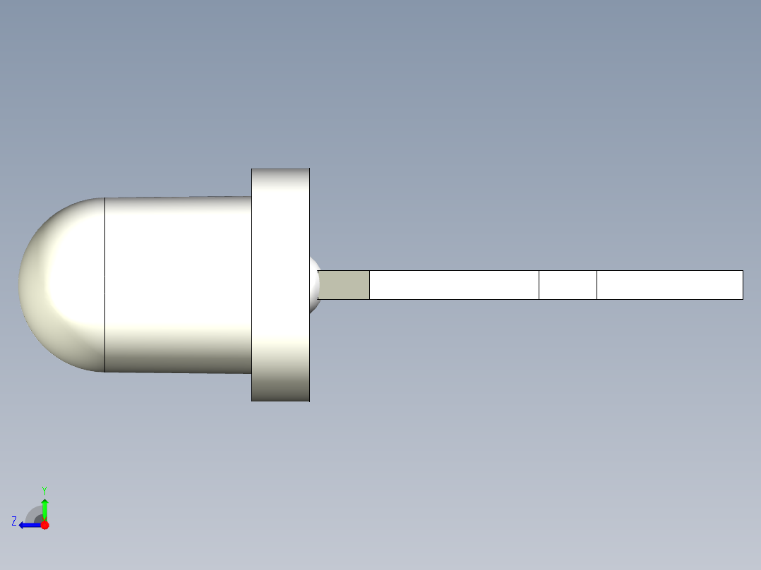 光电元件封装-KING_L-3W右视图